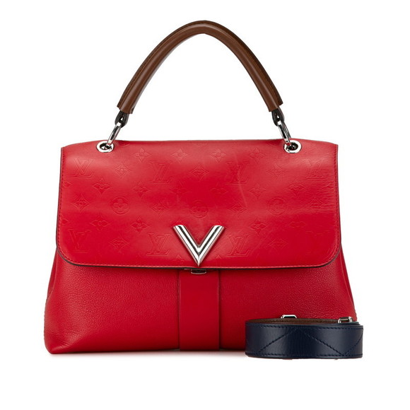 Louis Vuitton Monogram Very 2WAY Handbag Red - Picture 1 of 12